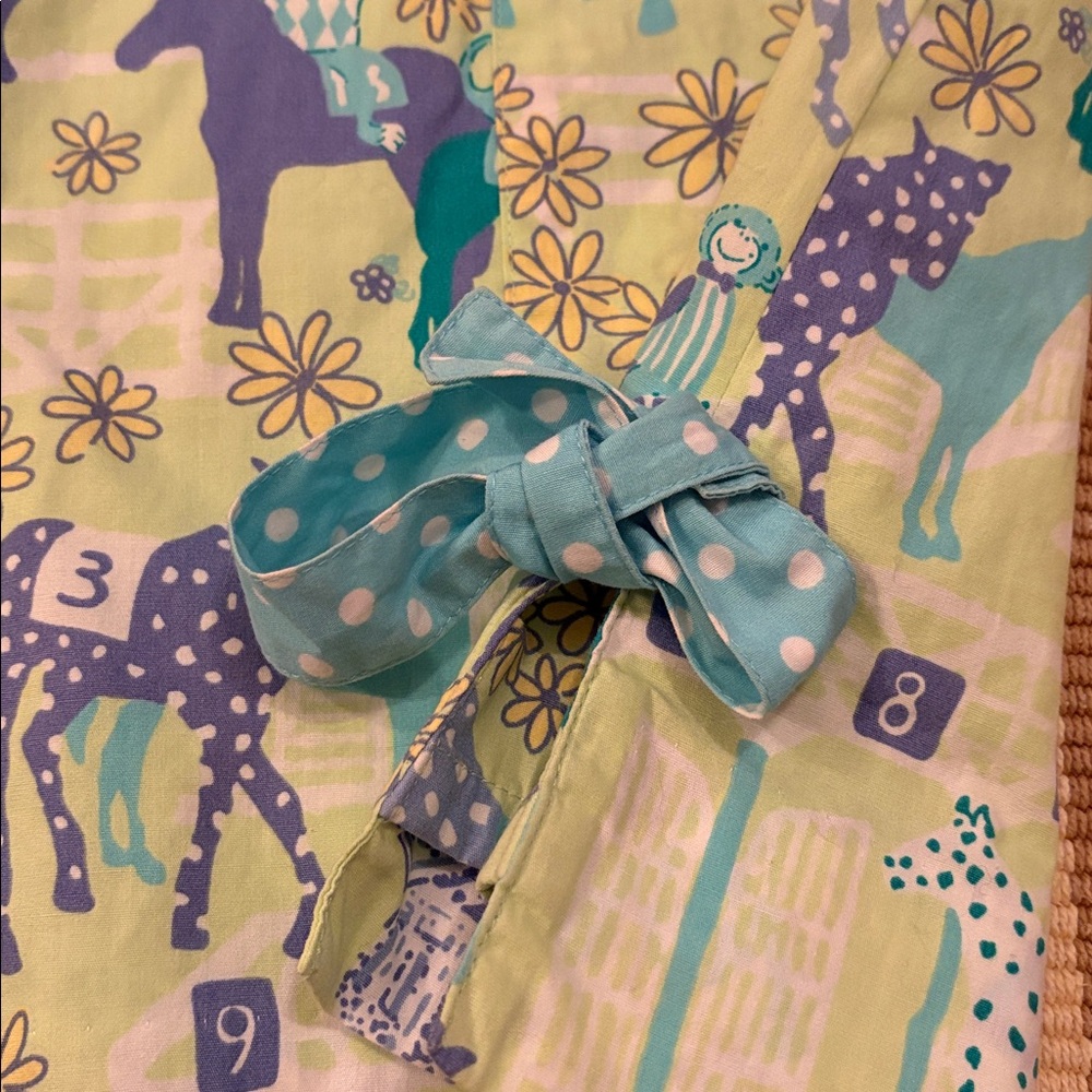 Vintage Lilly Pulitzer Kentucky Derby Shift Size 0 - Picture 3 of 6